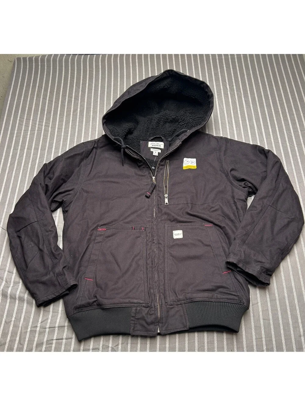 Eddie Bauer Workwear Foreman Fit Thinsulate Hooded Jacket Men's Size M